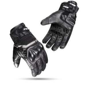 Ls2-Gloves-Octane Black